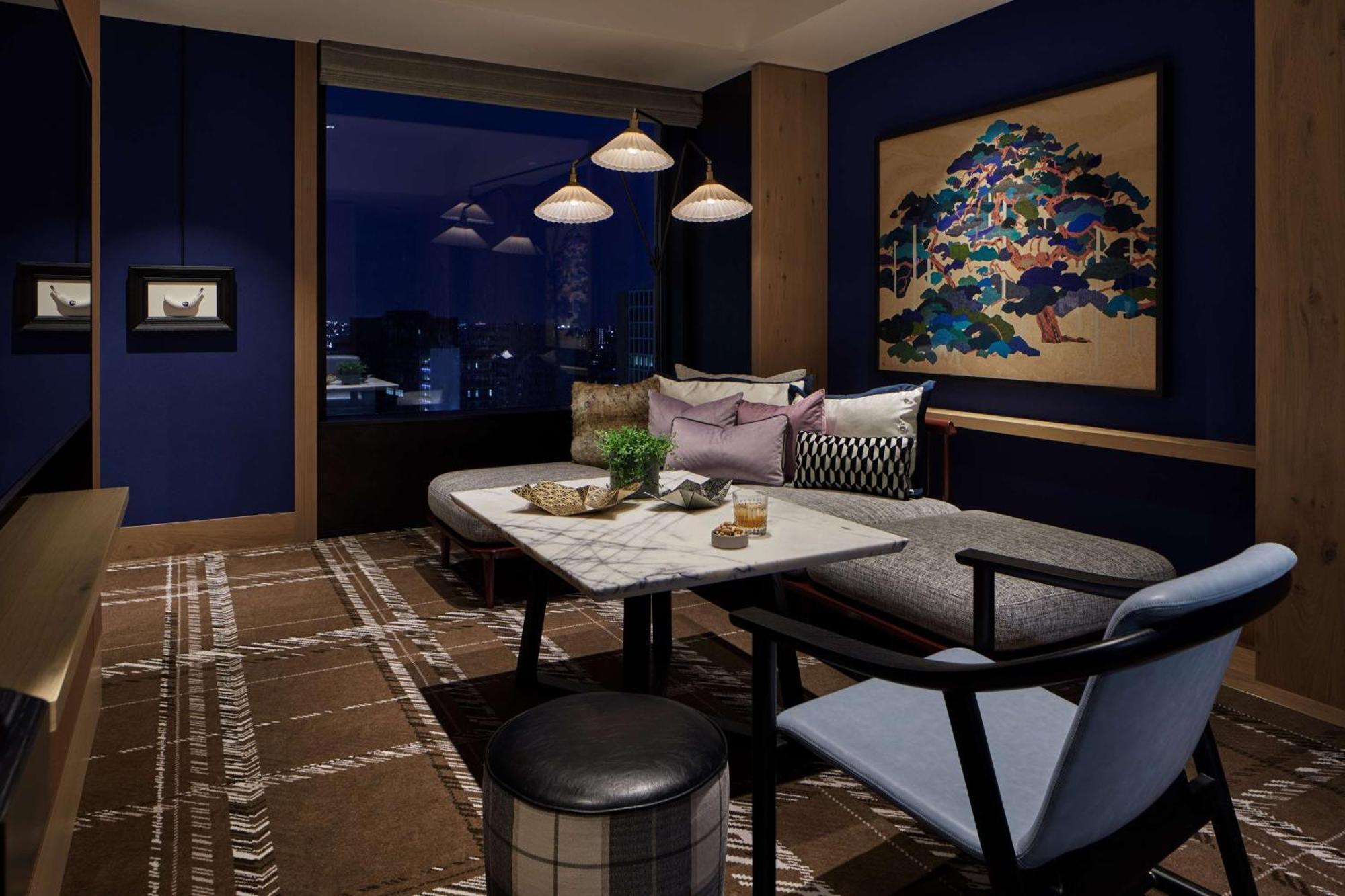 Hyatt Centric Kanazawa Exterior foto The Living Room at The Hari